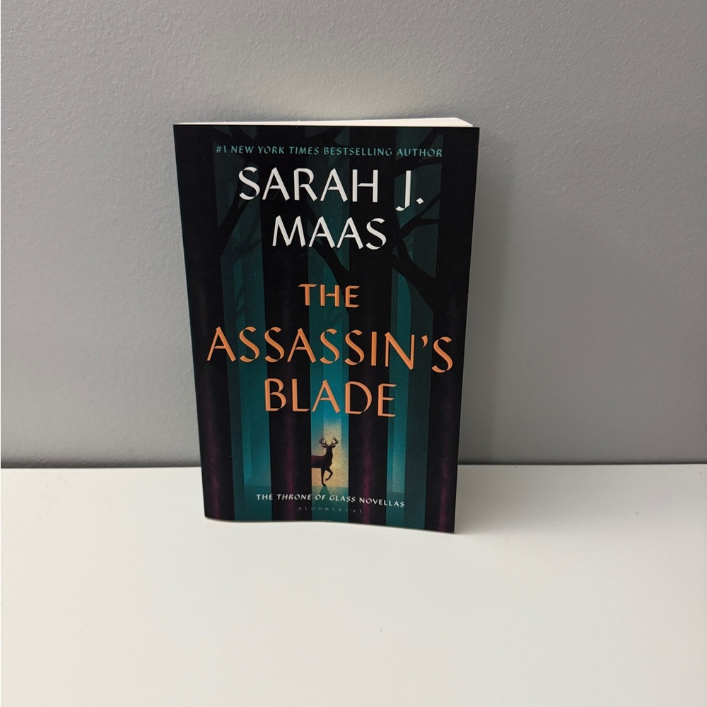 The Assassin's Blade by Sarah J. Maas - Black and Blue Cover